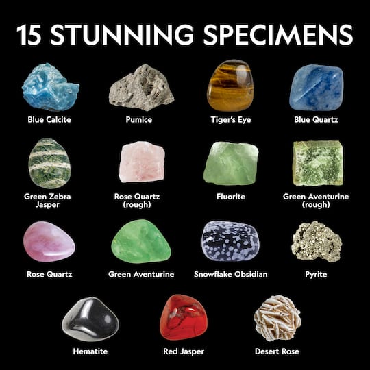 8 Pack: National Geographic™ Rock & Mineral Starter Kit